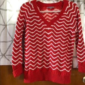 Gap Orange & White Sweater